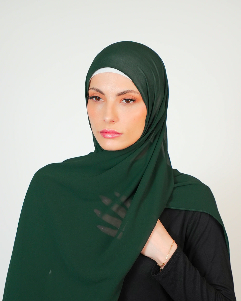Basic Plain Chiffon Hijab  Voile