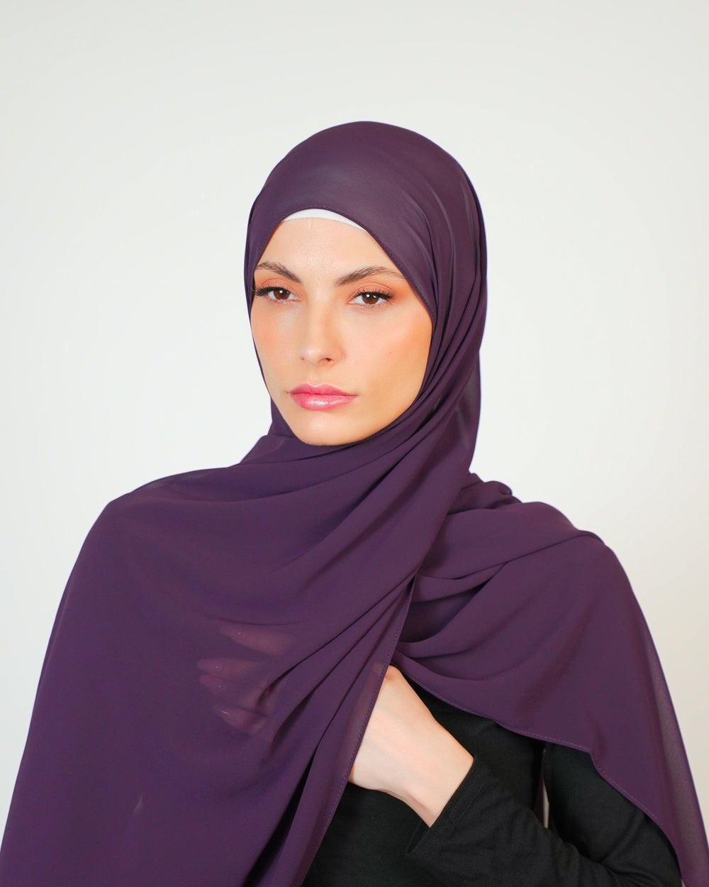 Basic Plain Chiffon Hijab  Voile