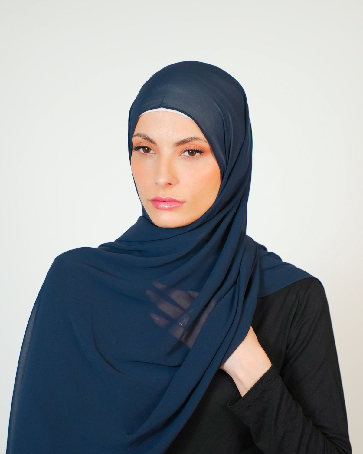 Basic Plain Chiffon Hijab  Voile