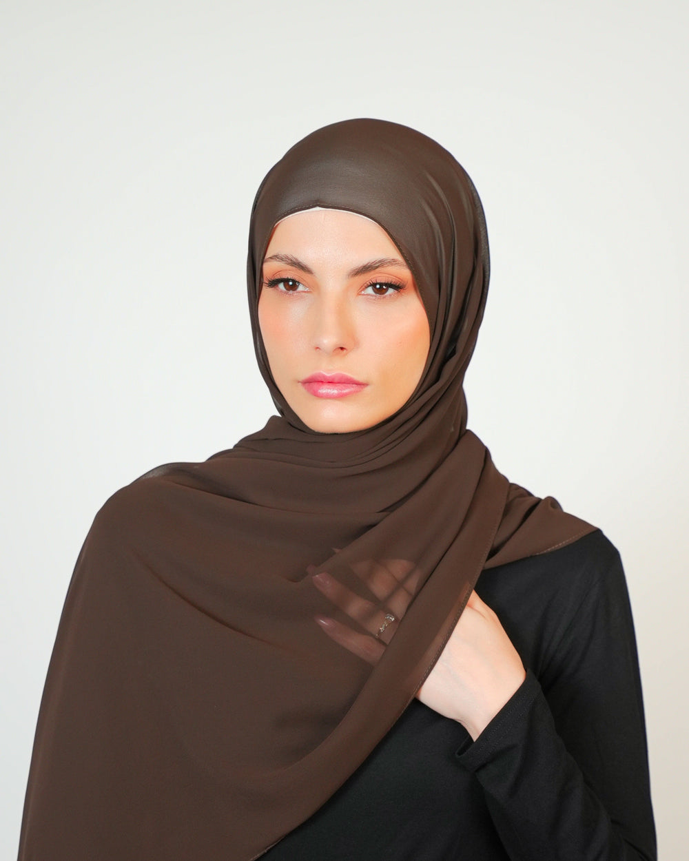 Basic Plain Chiffon Hijab  Voile