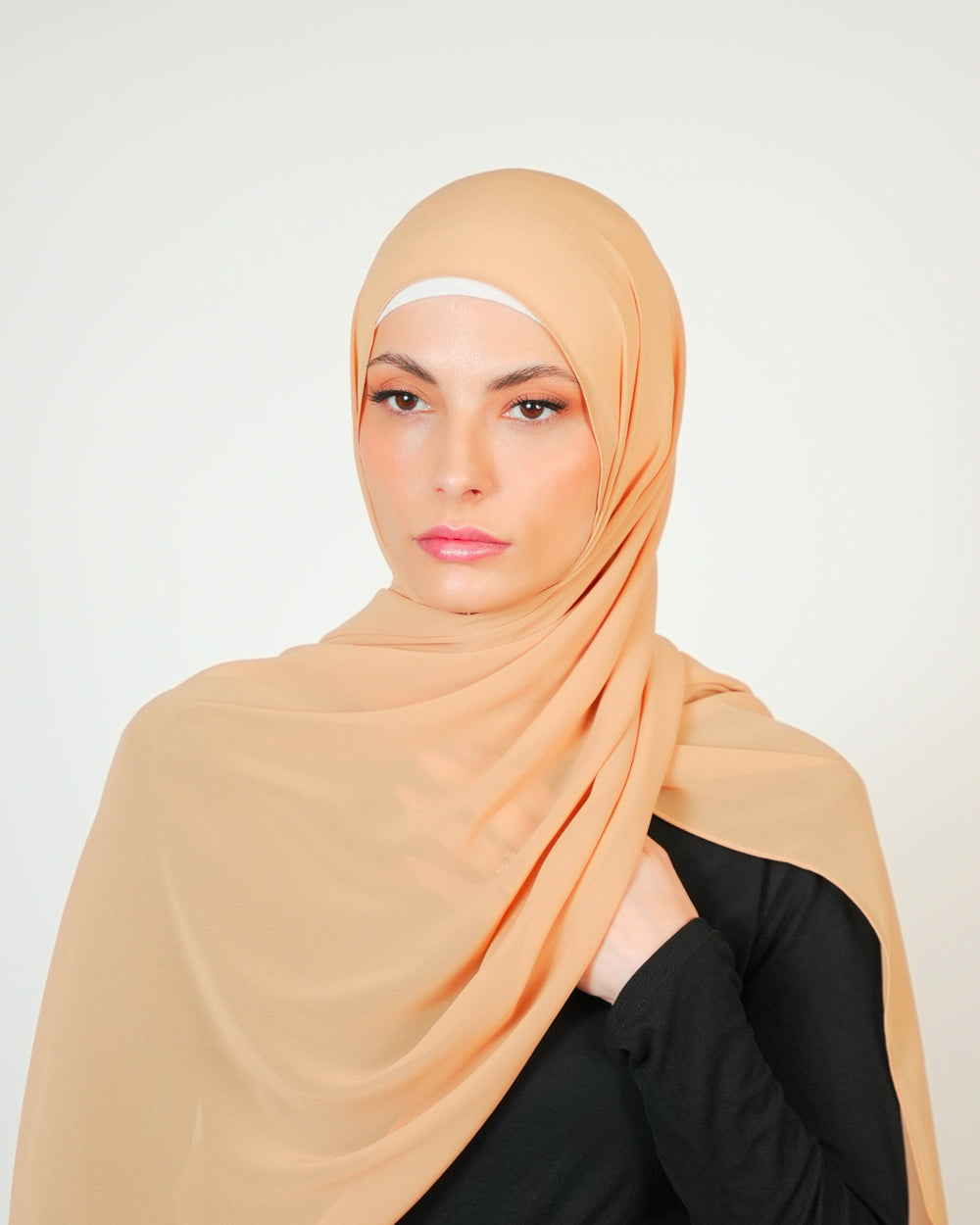 Basic Plain Chiffon Hijab  Voile