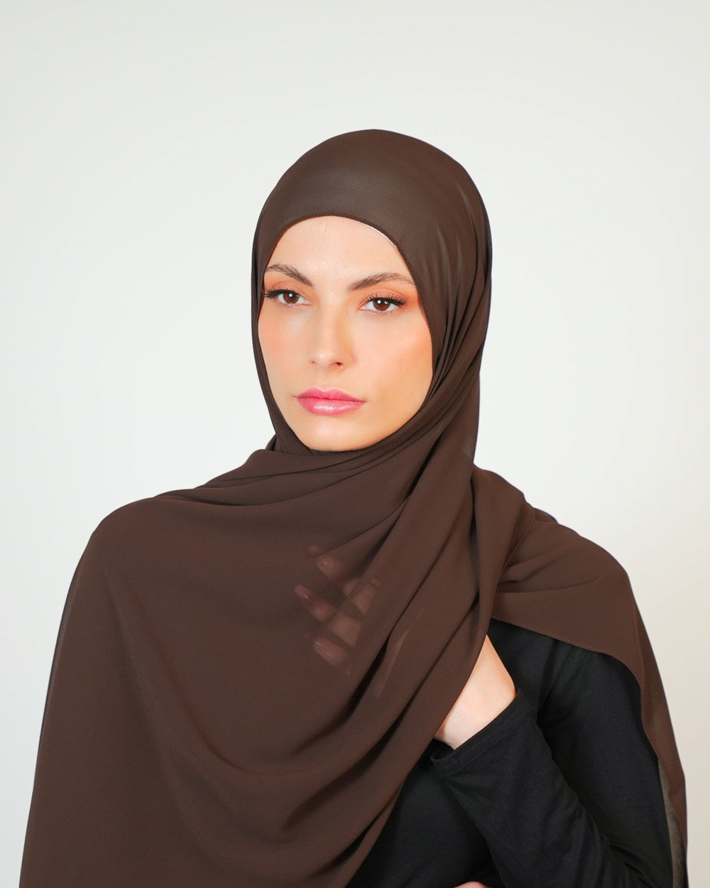 Basic Plain Chiffon Hijab  Voile
