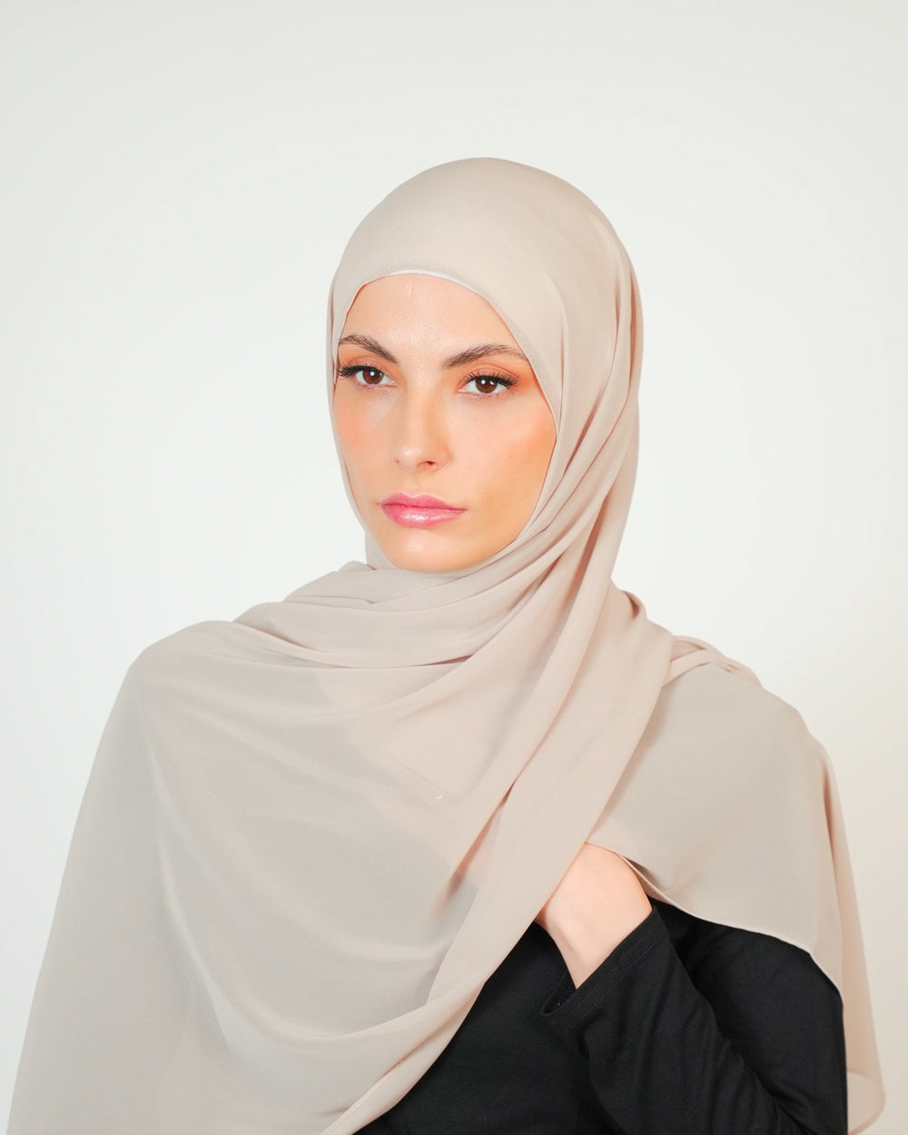 Basic Plain Chiffon Hijab  Voile