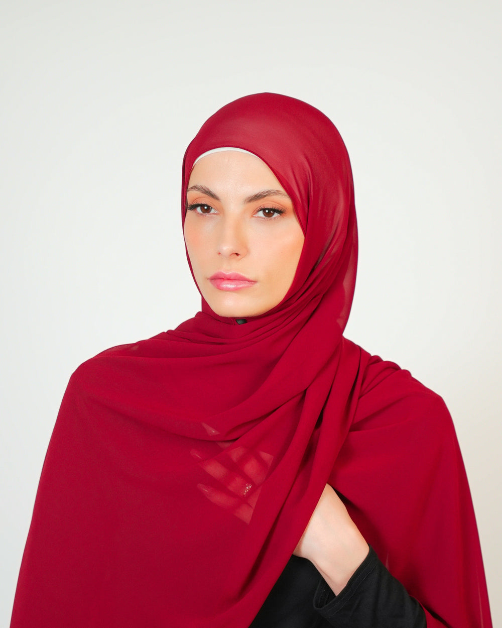 Basic Plain Chiffon Hijab  Voile