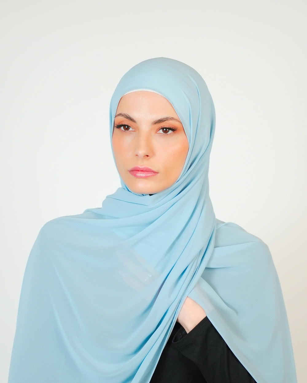 Basic Plain Chiffon Hijab  Voile