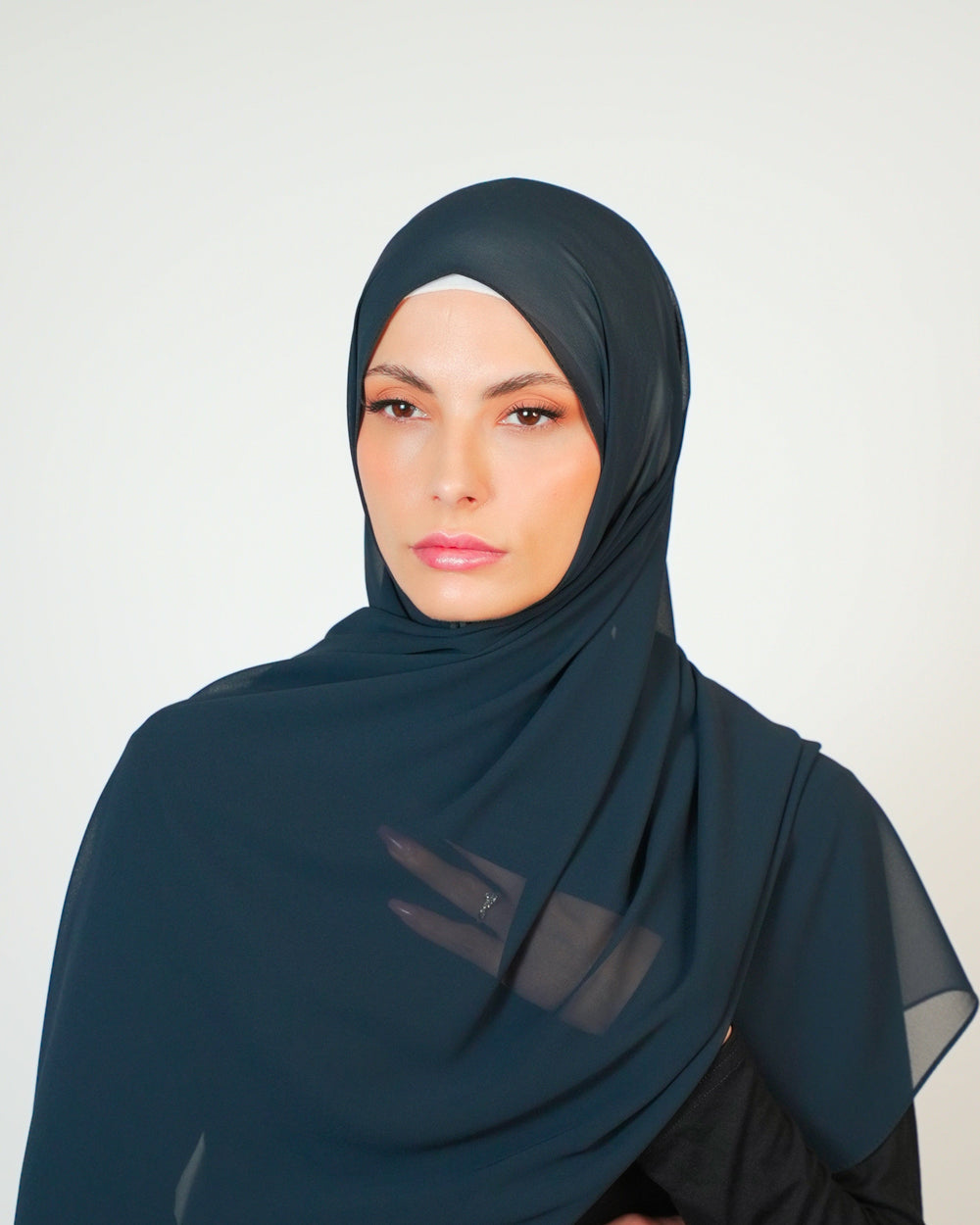 Basic Plain Chiffon Hijab  Voile