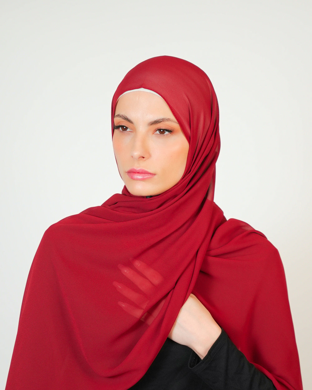 Basic Plain Chiffon Hijab  Voile