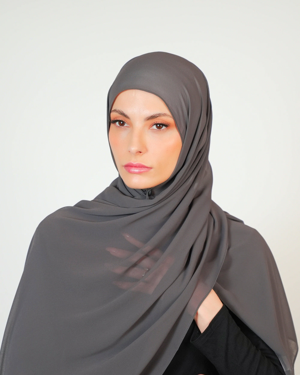 Basic Plain Chiffon Hijab  Voile