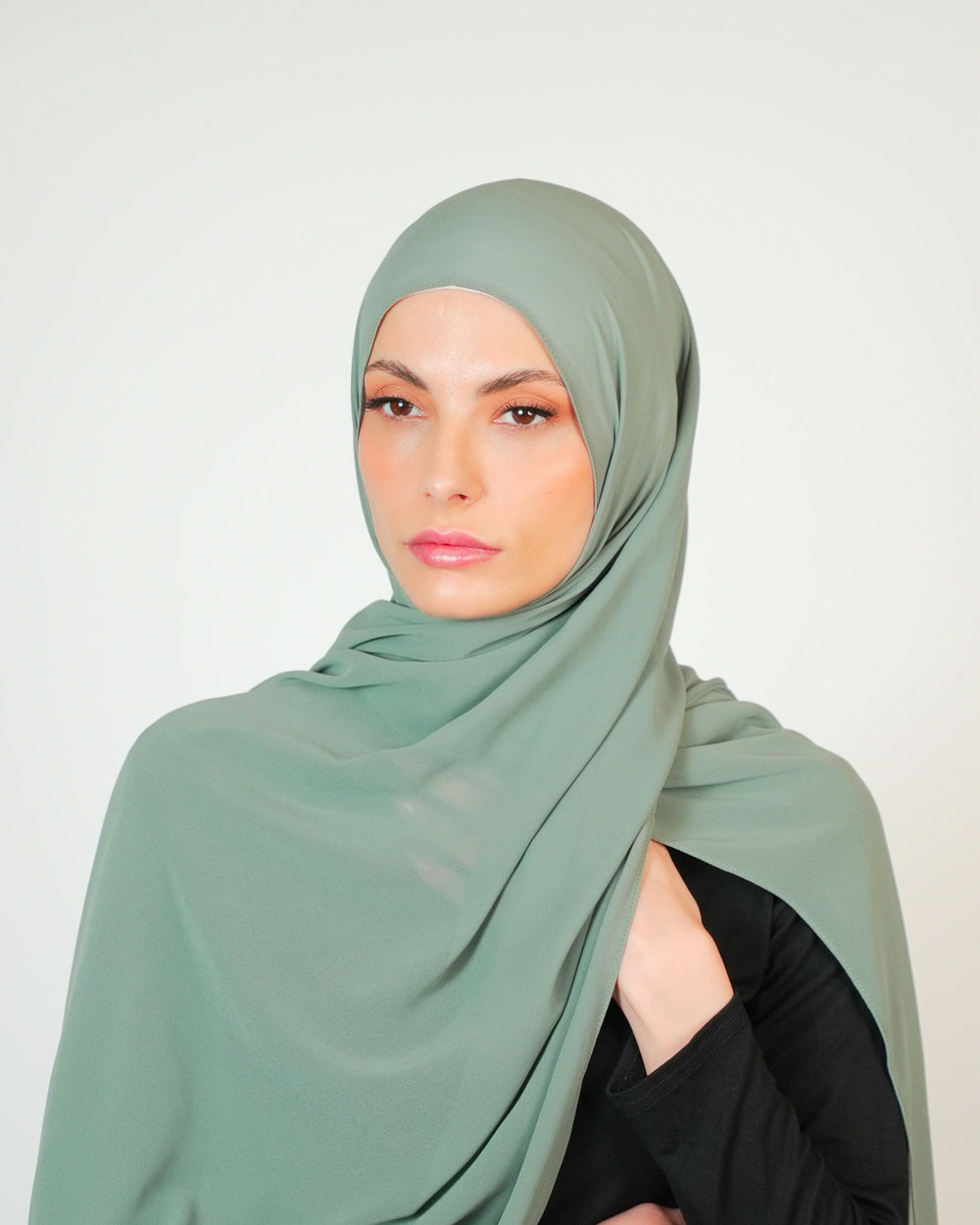 Basic Plain Chiffon Hijab  Voile