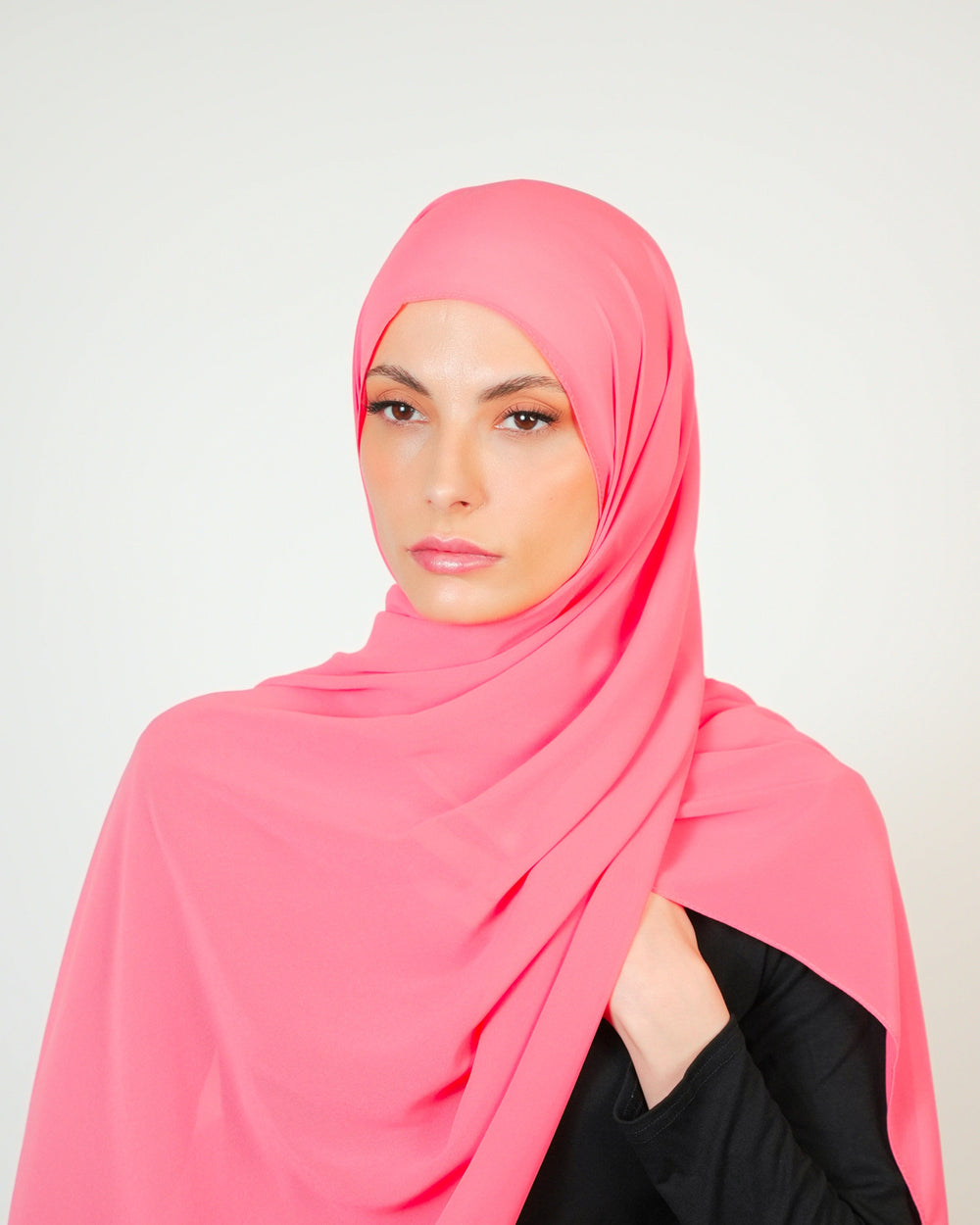 Basic Plain Chiffon Hijab  Voile