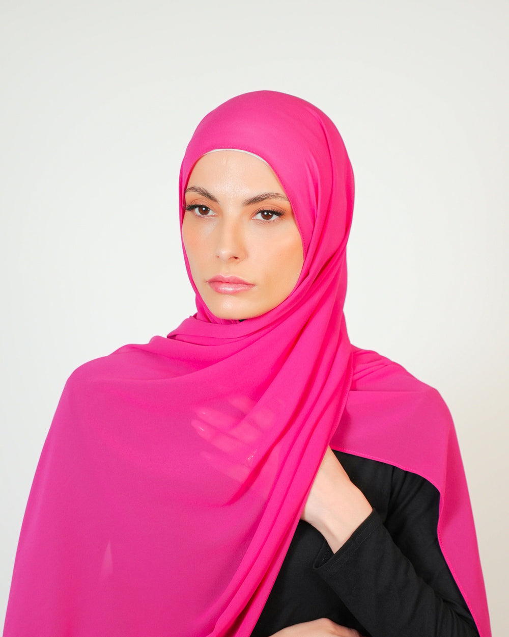 Basic Plain Chiffon Hijab  Voile