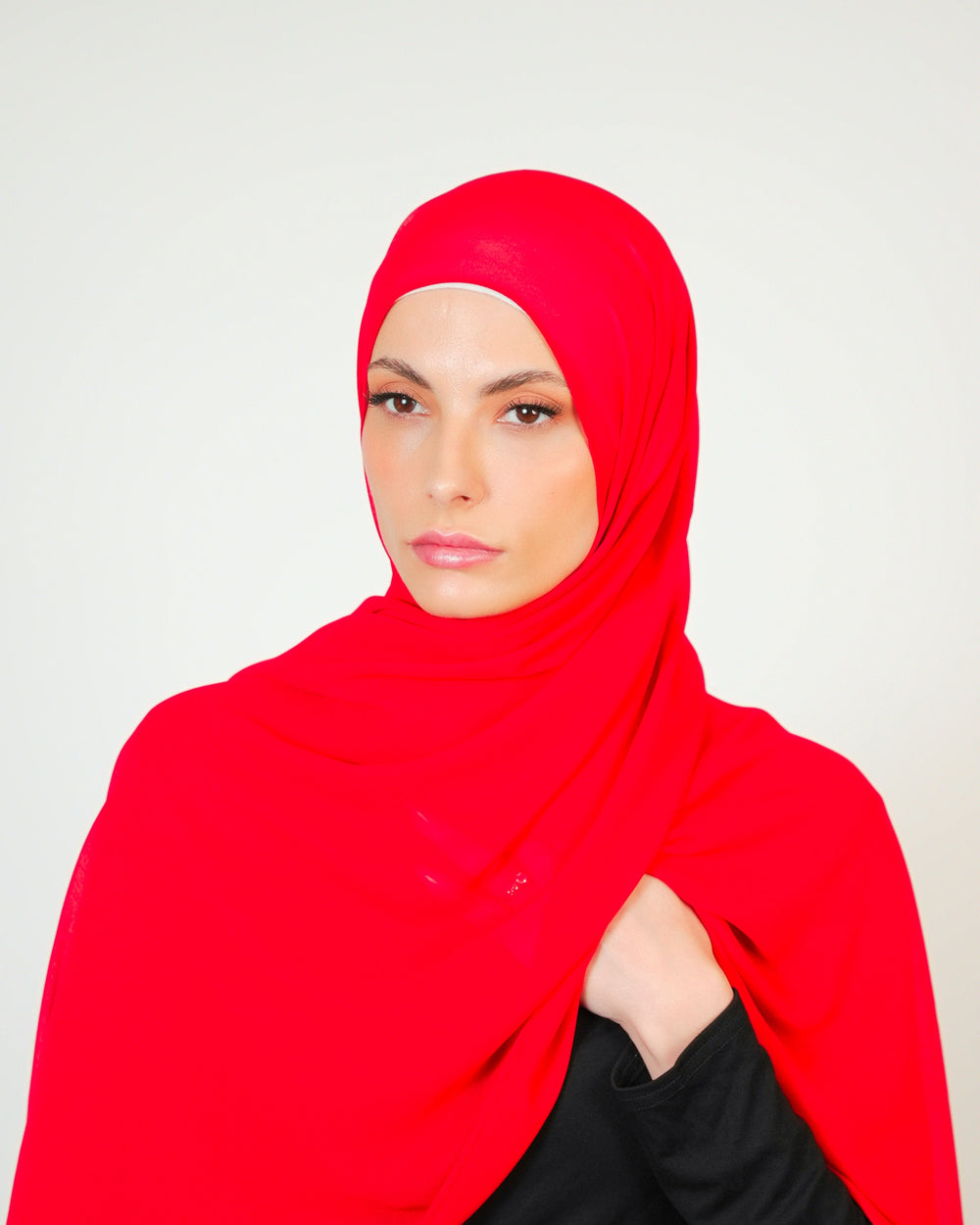 Basic Plain Chiffon Hijab  Voile