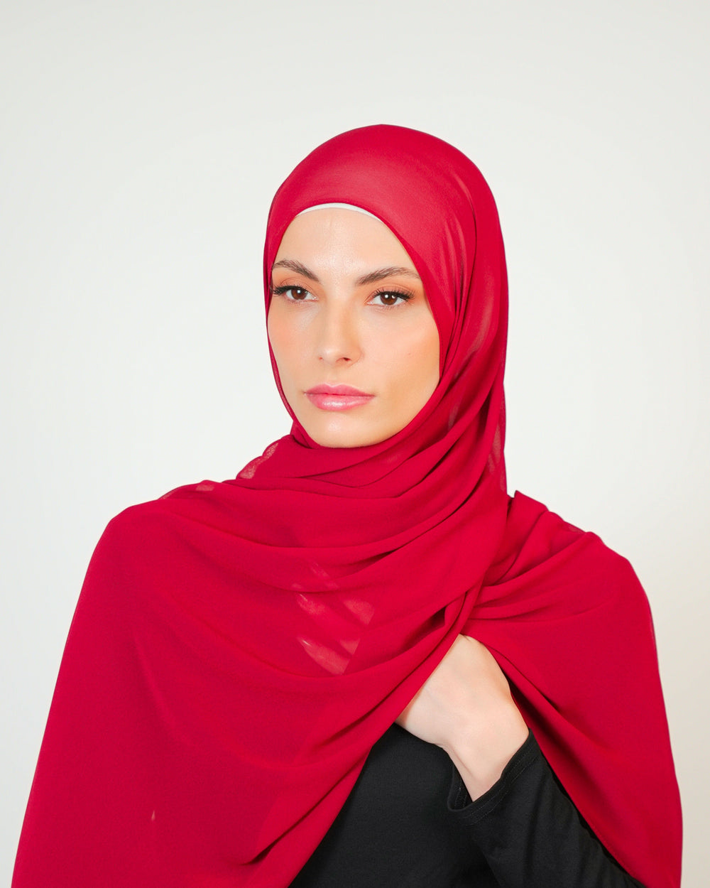 Basic Plain Chiffon Hijab  Voile