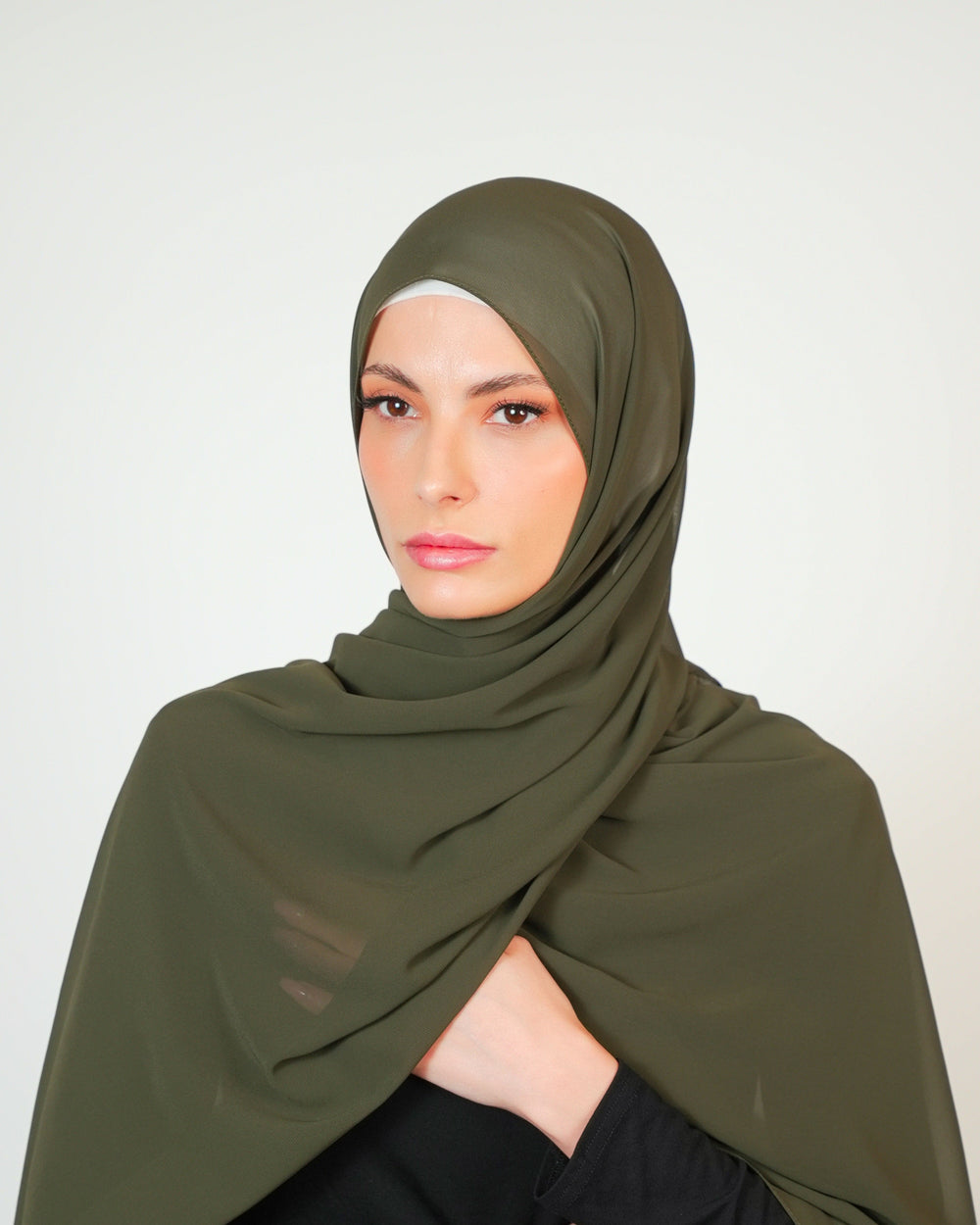 Basic Plain Chiffon Hijab  Voile