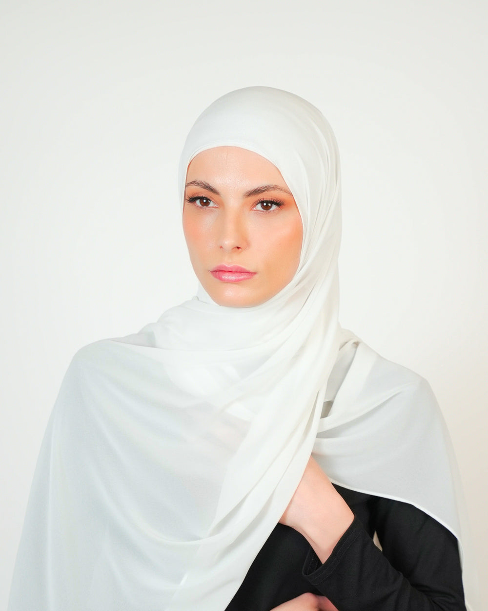 Basic Plain Chiffon Hijab  Voile