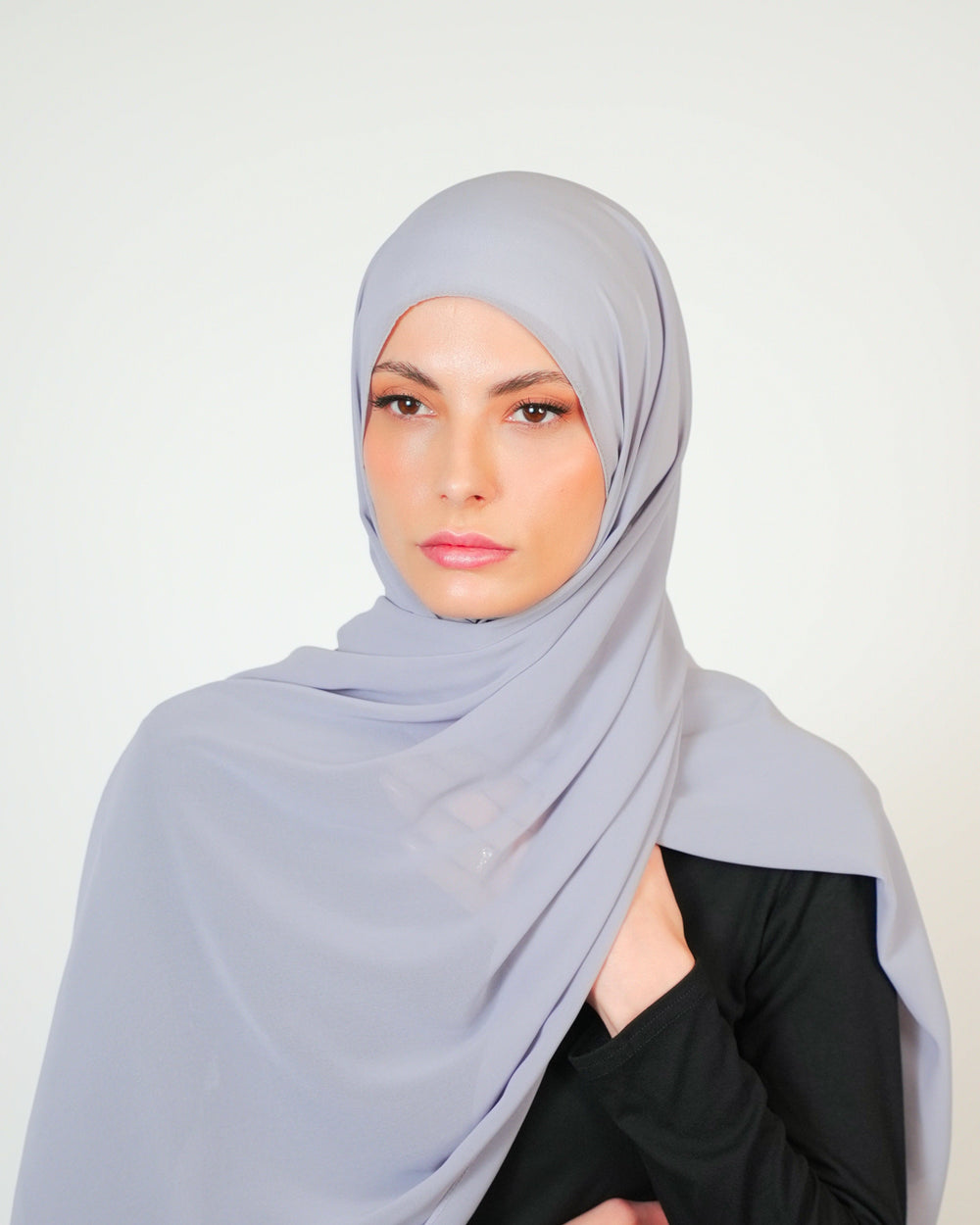 Basic Plain Chiffon Hijab  Voile