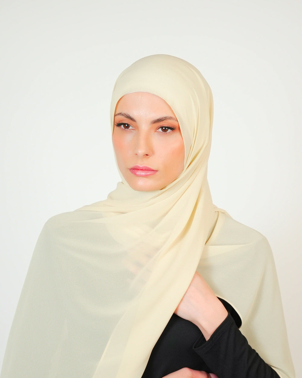 Basic Plain Chiffon Hijab  Voile