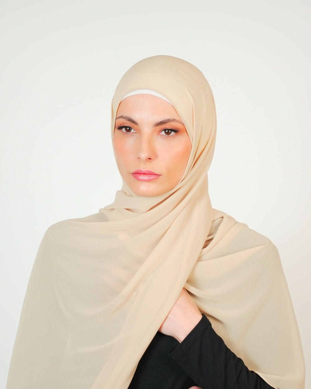 Basic Plain Chiffon Hijab  Voile