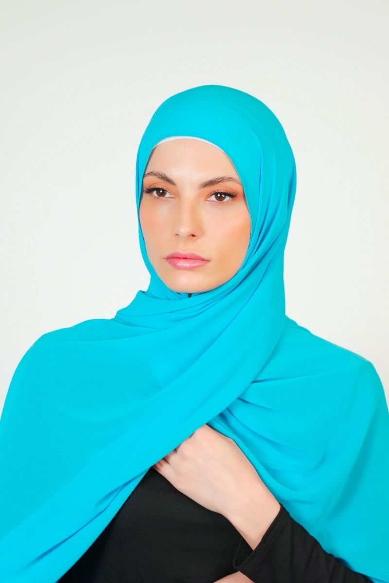 Basic Plain Chiffon Hijab  Voile