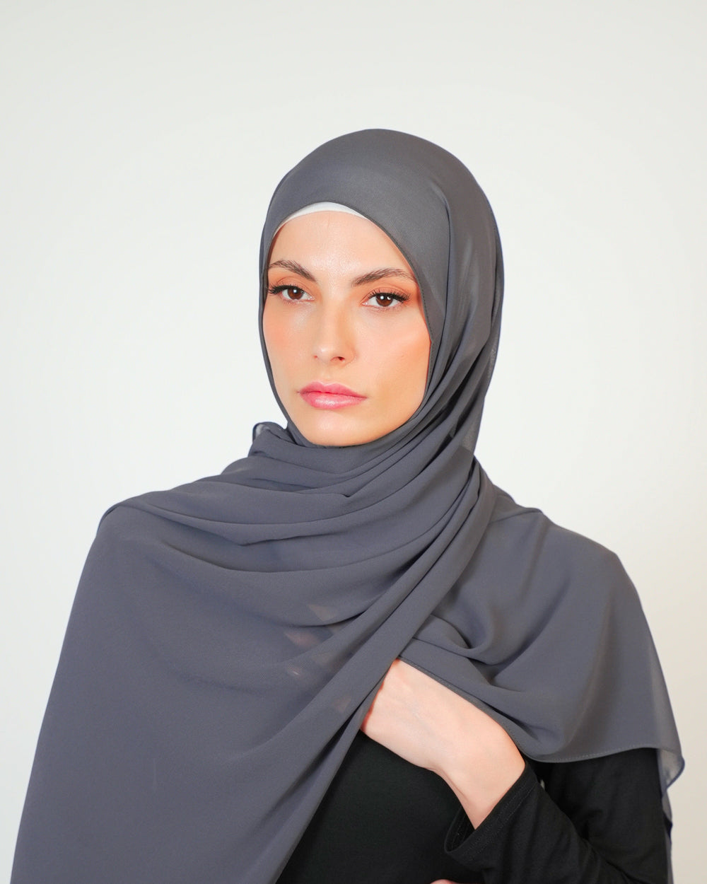 Basic Plain Chiffon Hijab  Voile