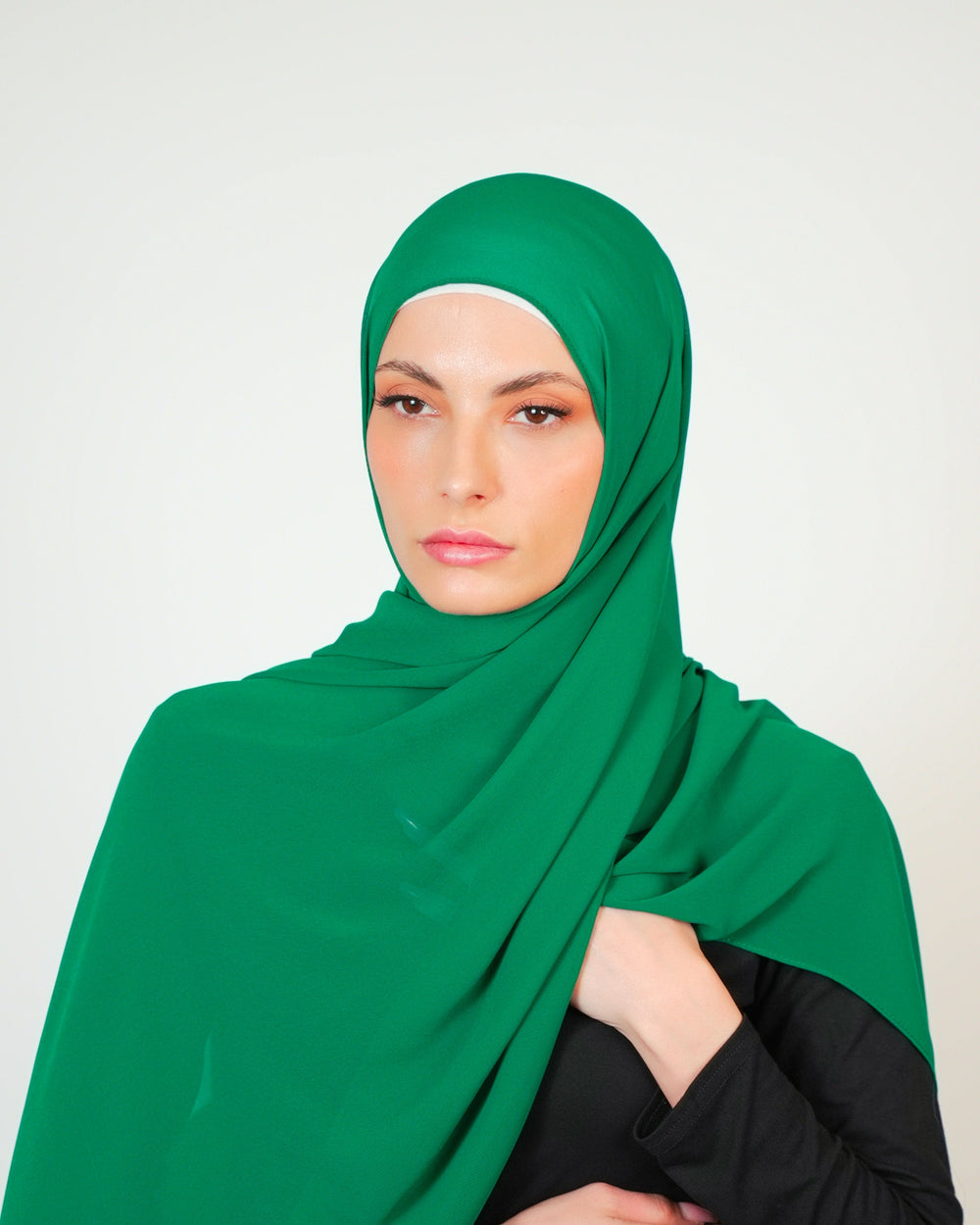 Basic Plain Chiffon Hijab  Voile