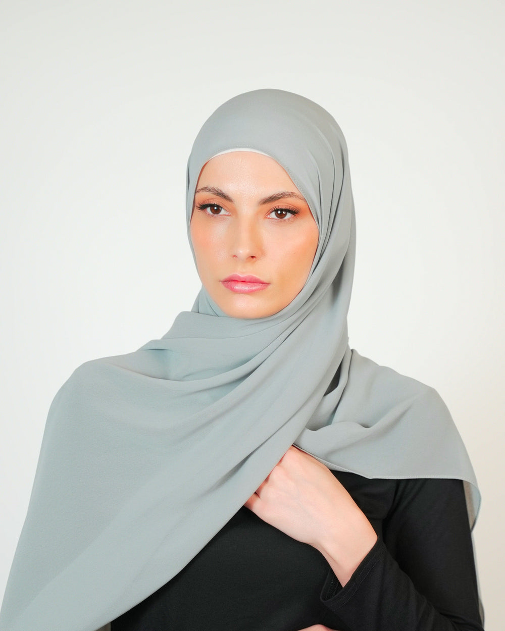 Basic Plain Chiffon Hijab  Voile