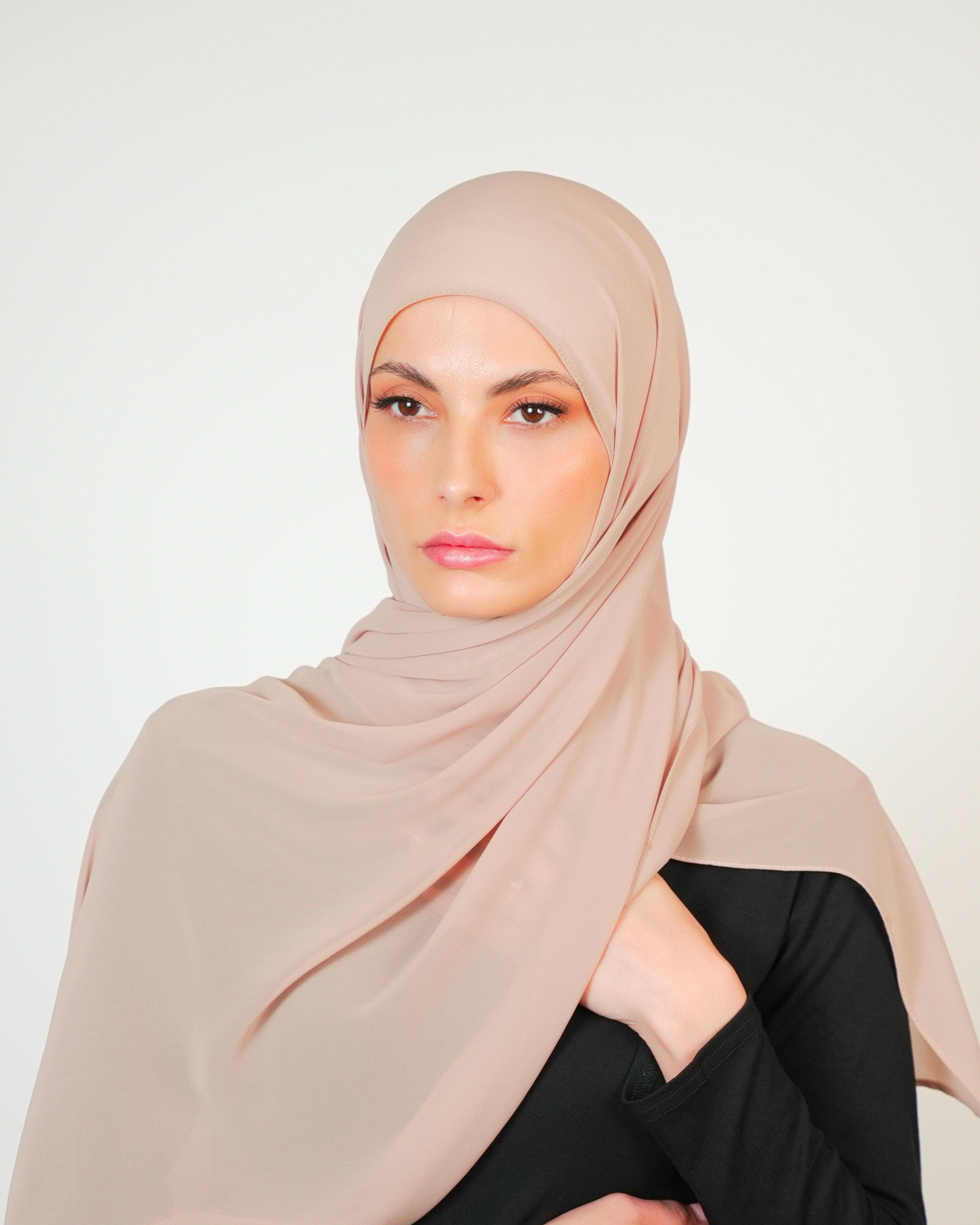 Basic Plain Chiffon Hijab  Voile