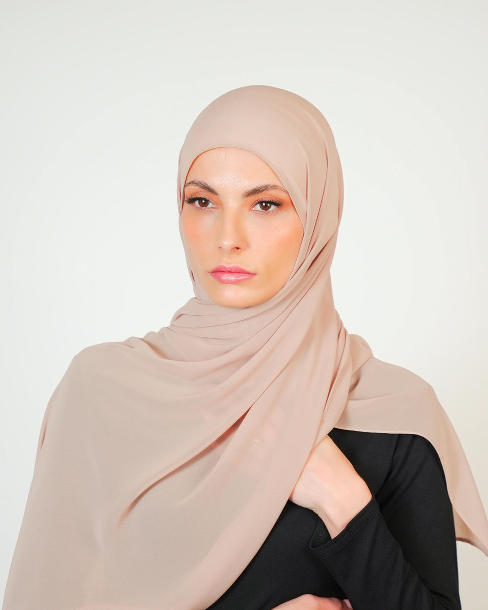 Basic Plain Chiffon Hijab  Voile
