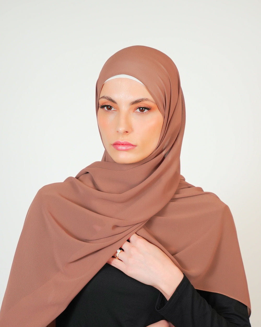 Basic Plain Chiffon Hijab  Voile
