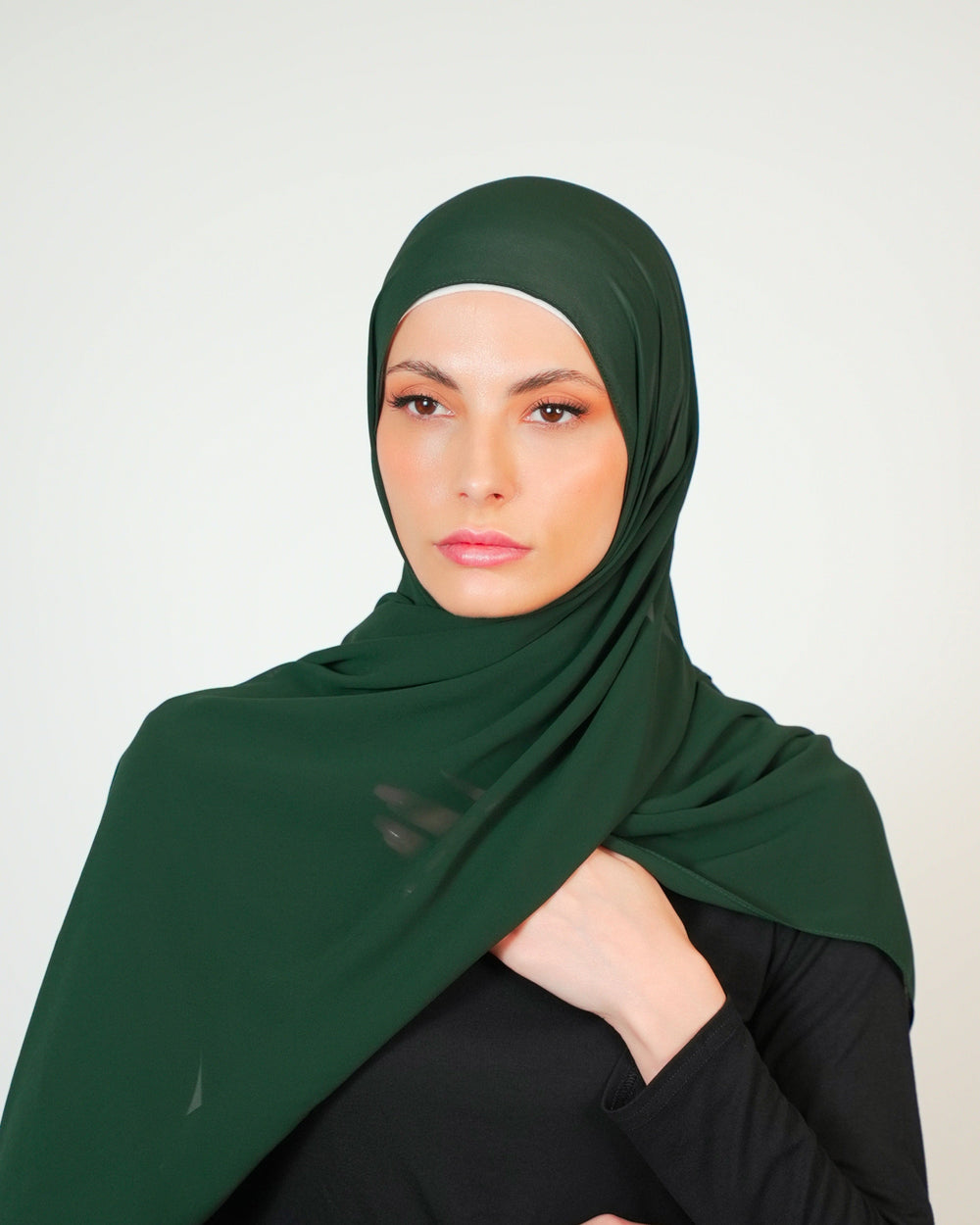 Basic Plain Chiffon Hijab  Voile
