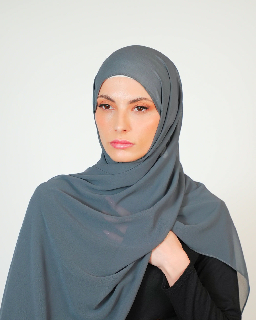 Basic Plain Chiffon Hijab  Voile
