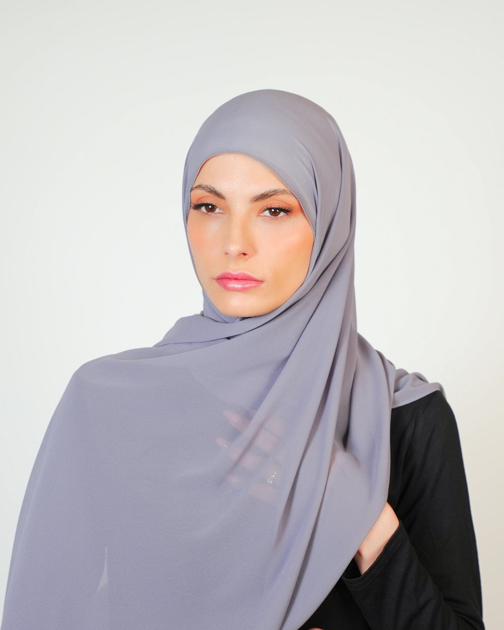 Basic Plain Chiffon Hijab  Voile