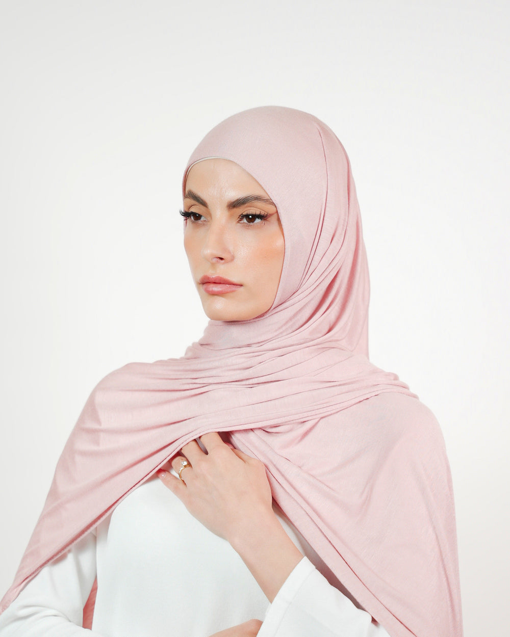 Double Stretch Cotton Plain  Voile