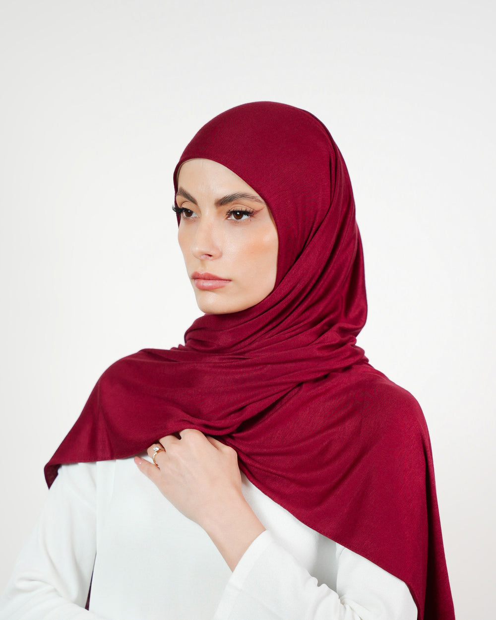 Double Stretch Cotton Plain  Voile