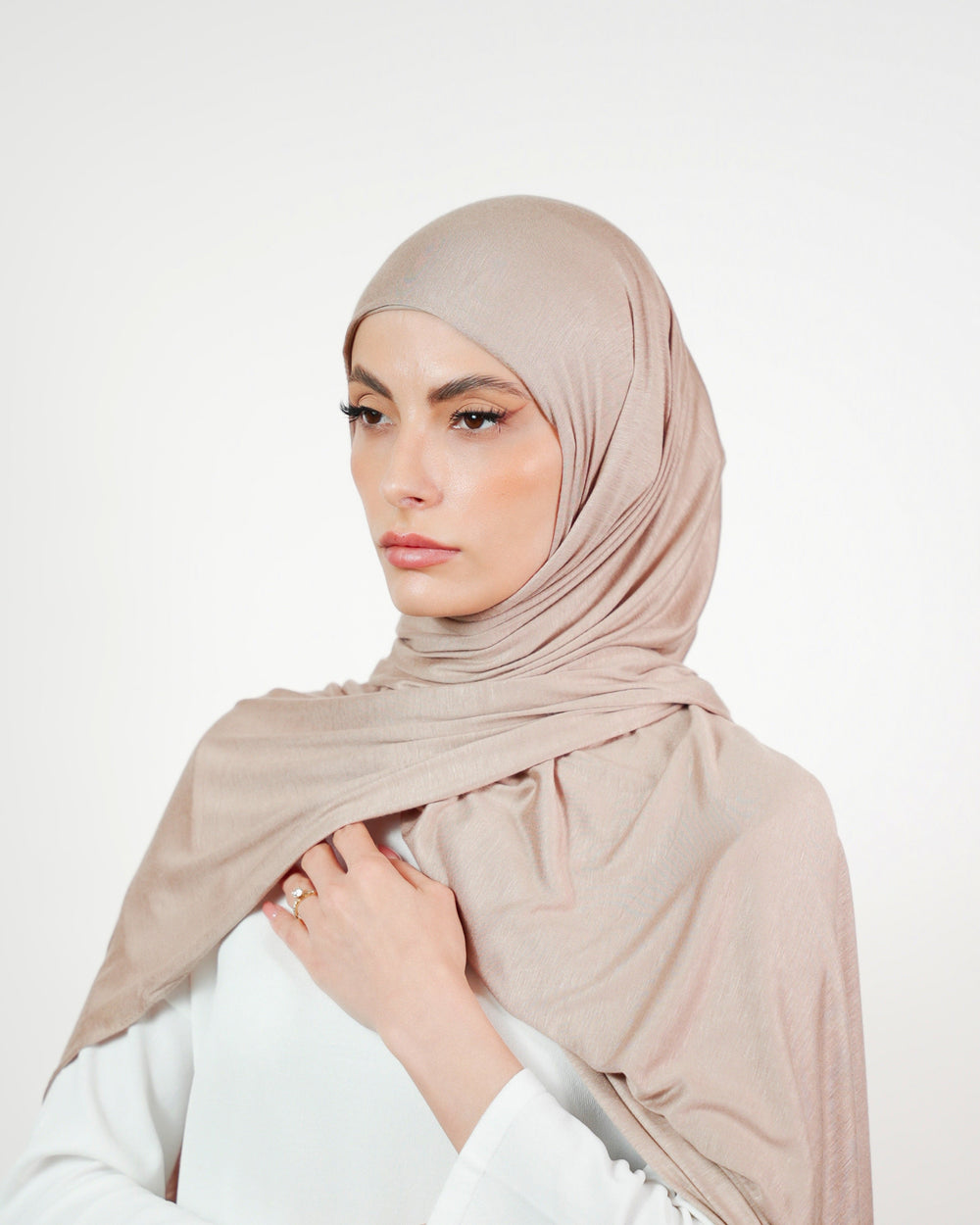 Double Stretch Cotton Plain  Voile