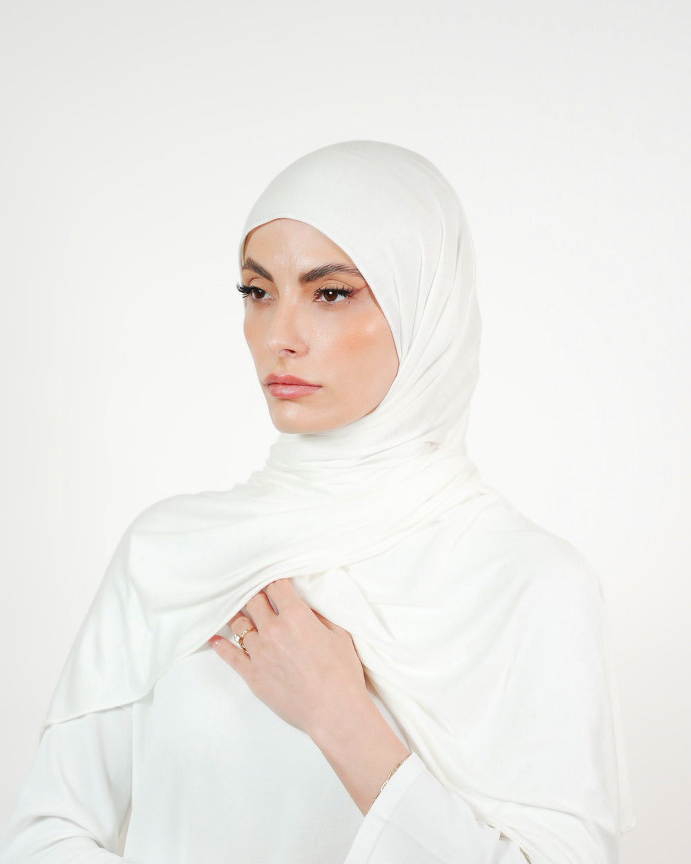 Double Stretch Cotton Plain  Voile