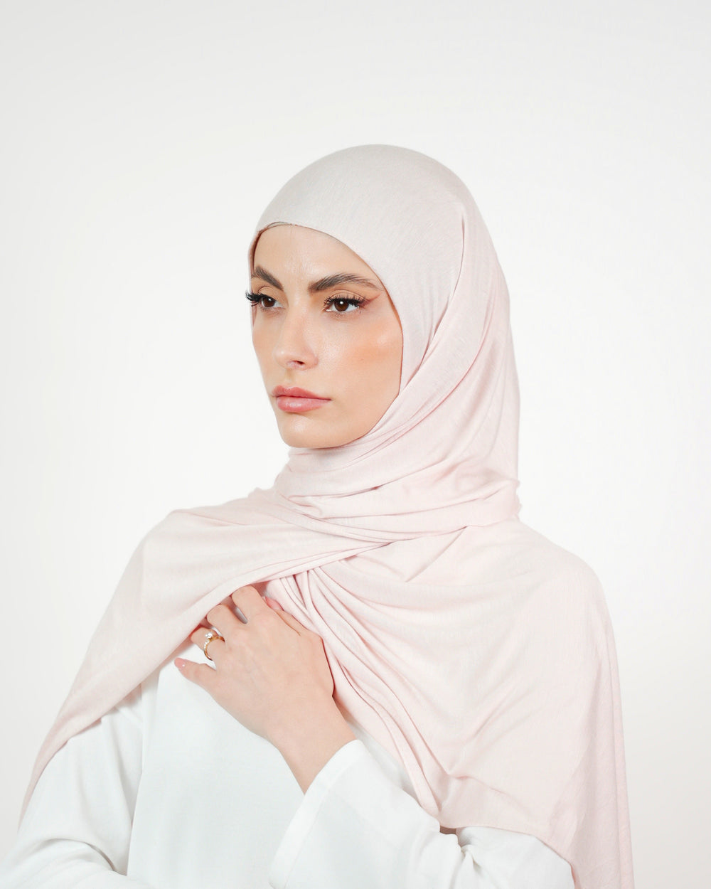 Double Stretch Cotton Plain  Voile