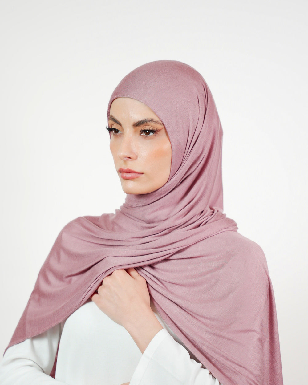 Double Stretch Cotton Plain  Voile