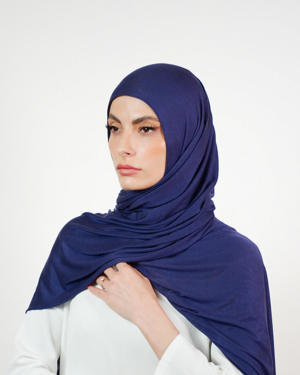 Double Stretch Cotton Plain  Voile