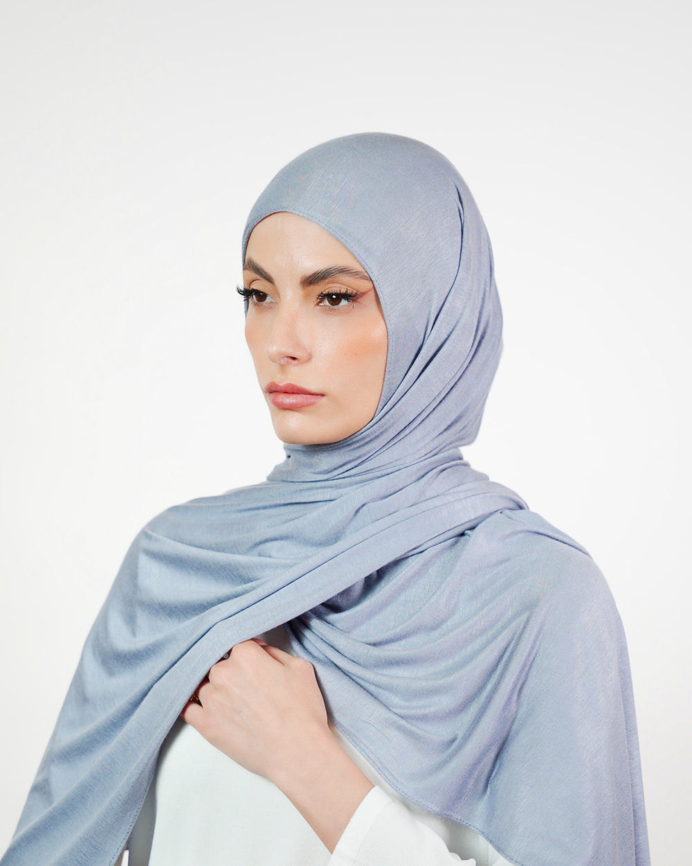 Double Stretch Cotton Plain  Voile