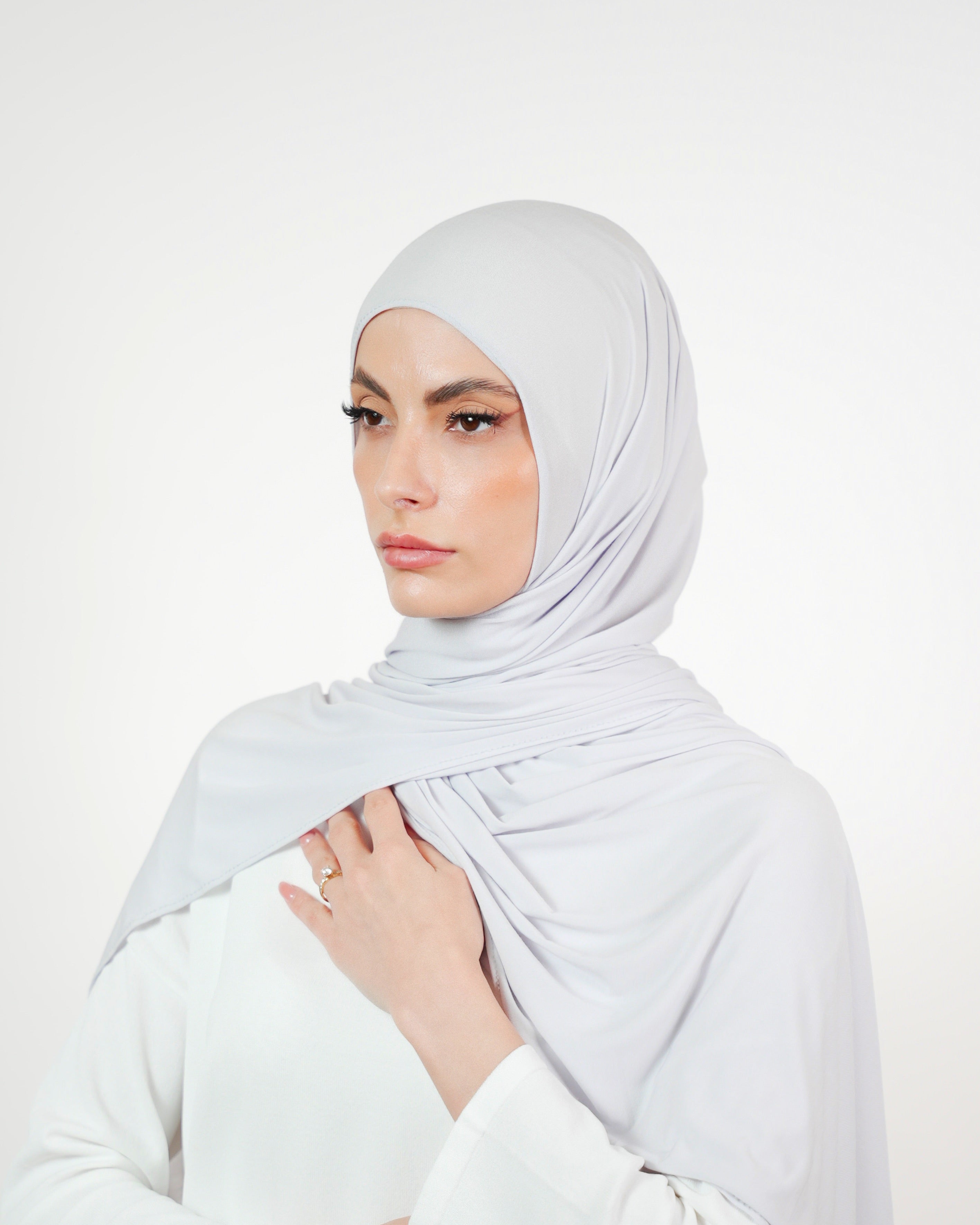 Double Stretch Cotton Plain  Voile