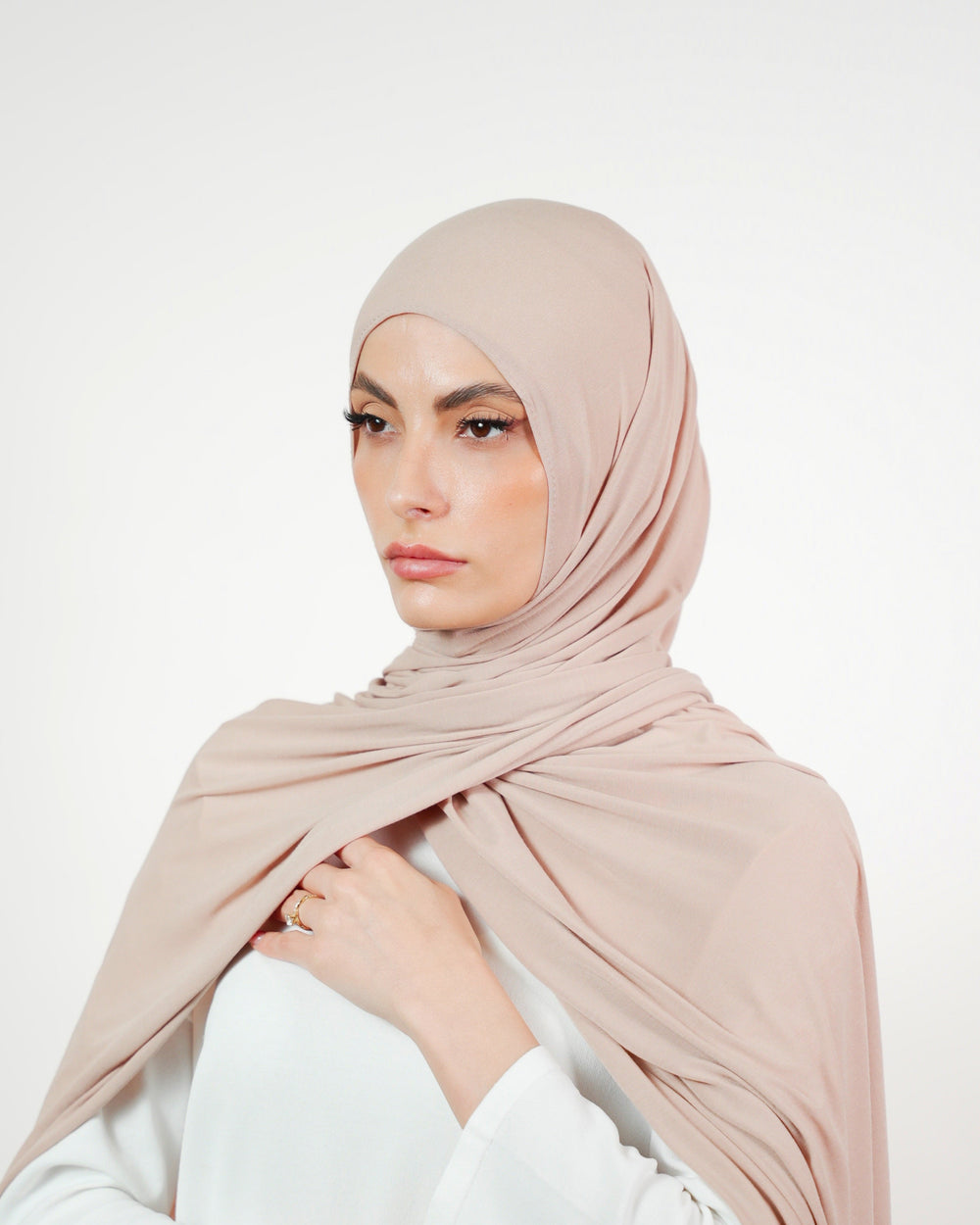 Double Stretch Cotton Plain  Voile