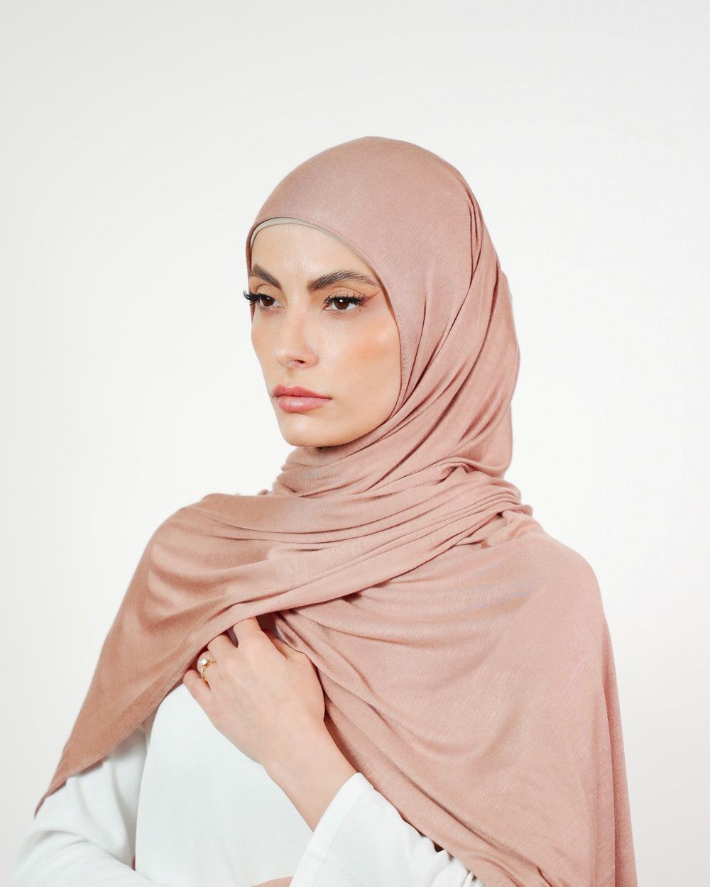 Double Stretch Cotton Plain  Voile