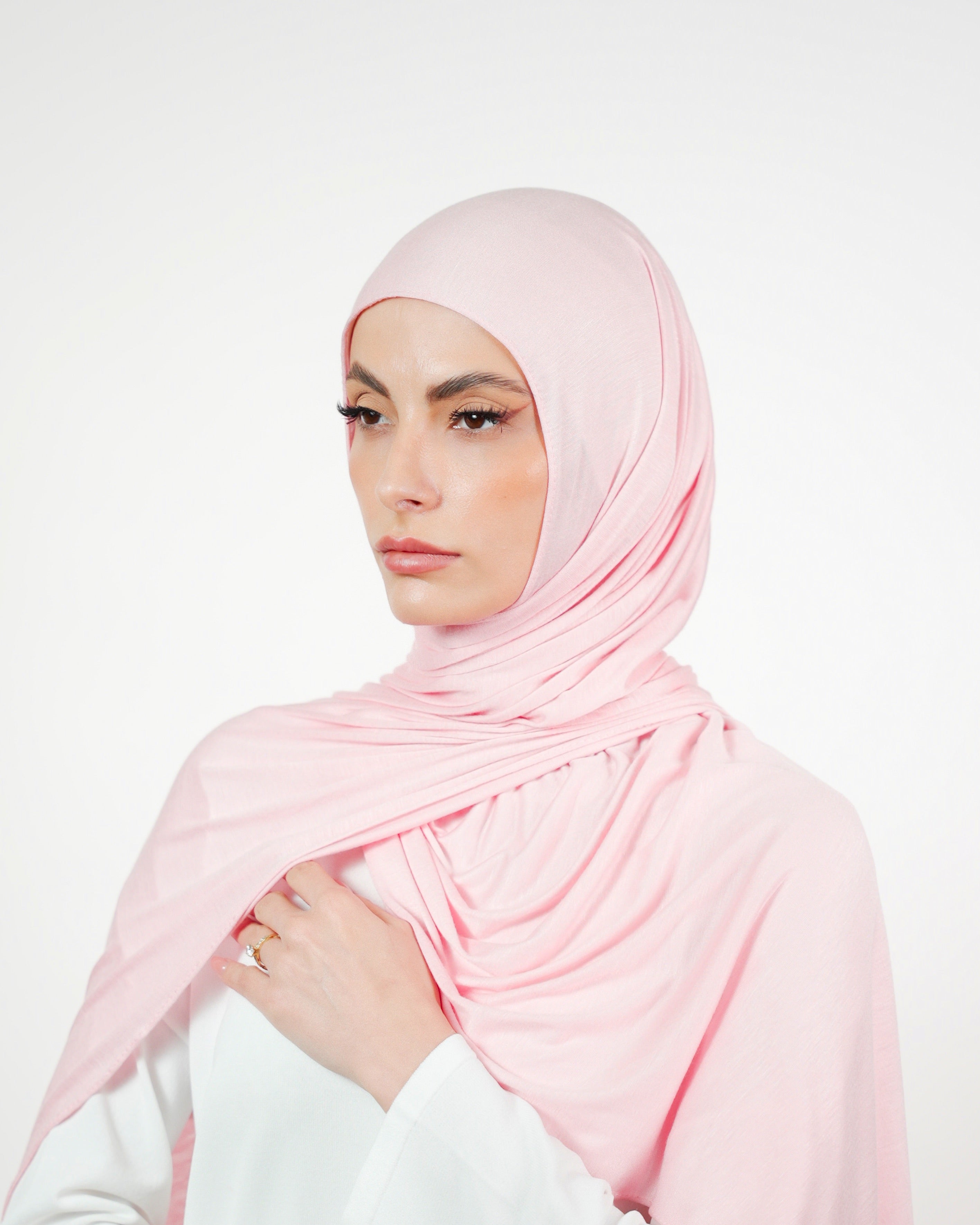 Double Stretch Cotton Plain  Voile