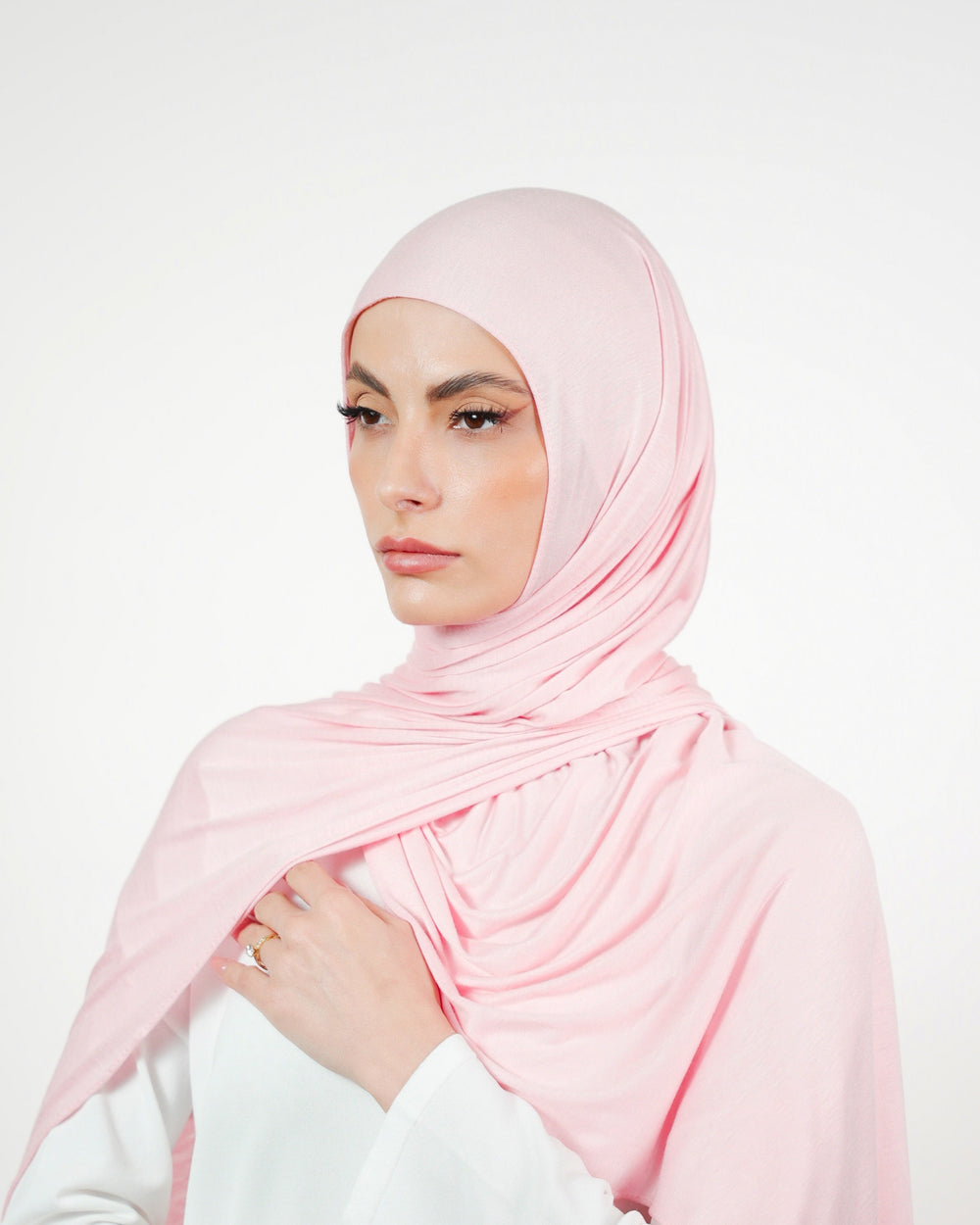 Double Stretch Cotton Plain  Voile