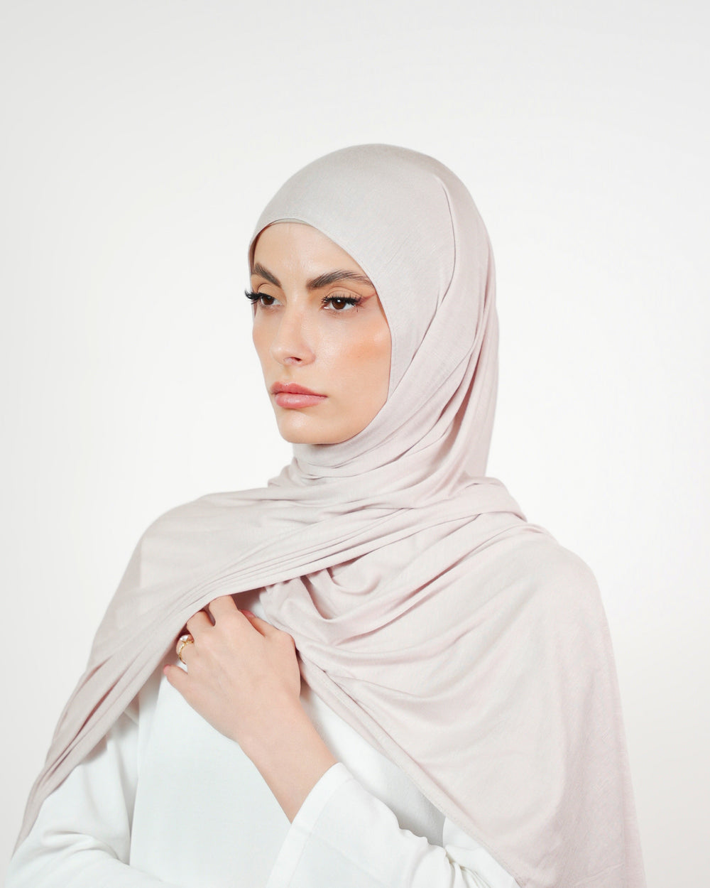 Double Stretch Cotton Plain  Voile