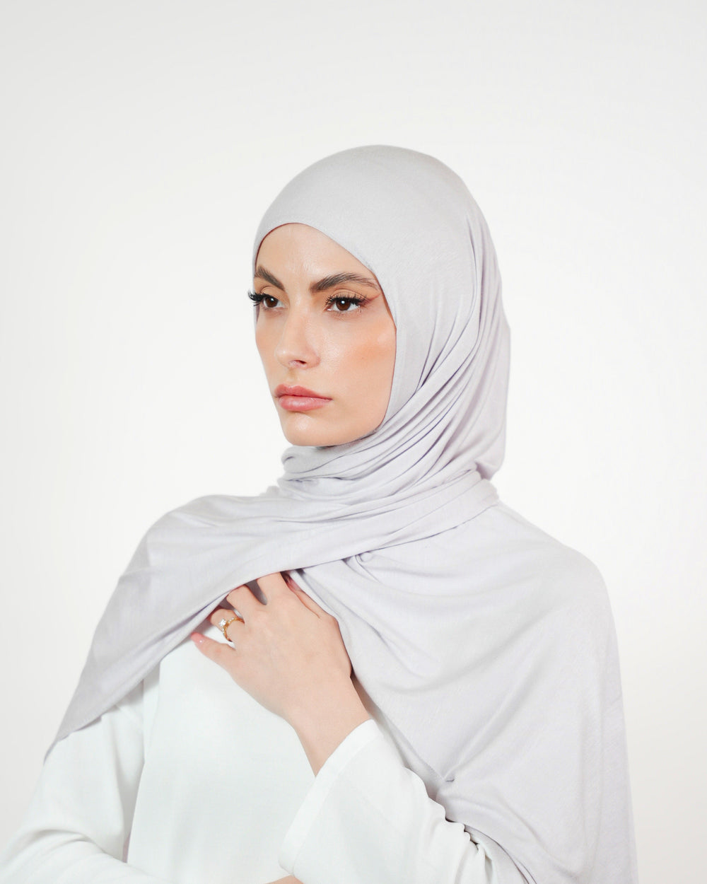 Double Stretch Cotton Plain  Voile