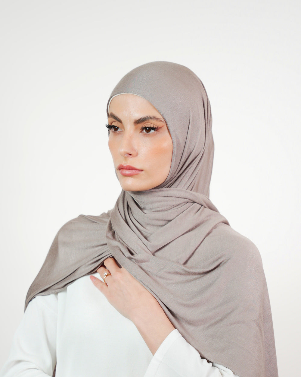 Double Stretch Cotton Plain  Voile