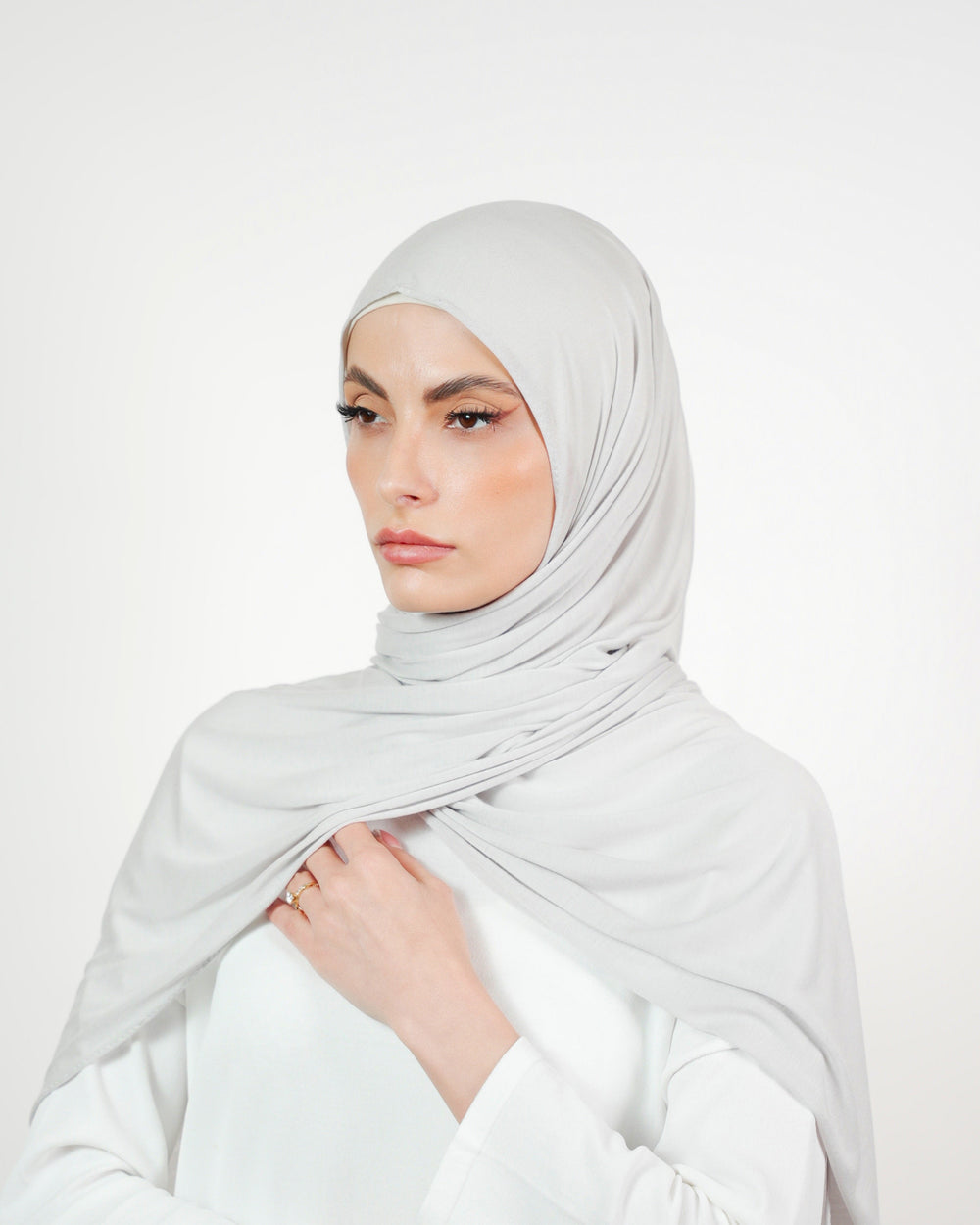 Double Stretch Cotton Plain  Voile