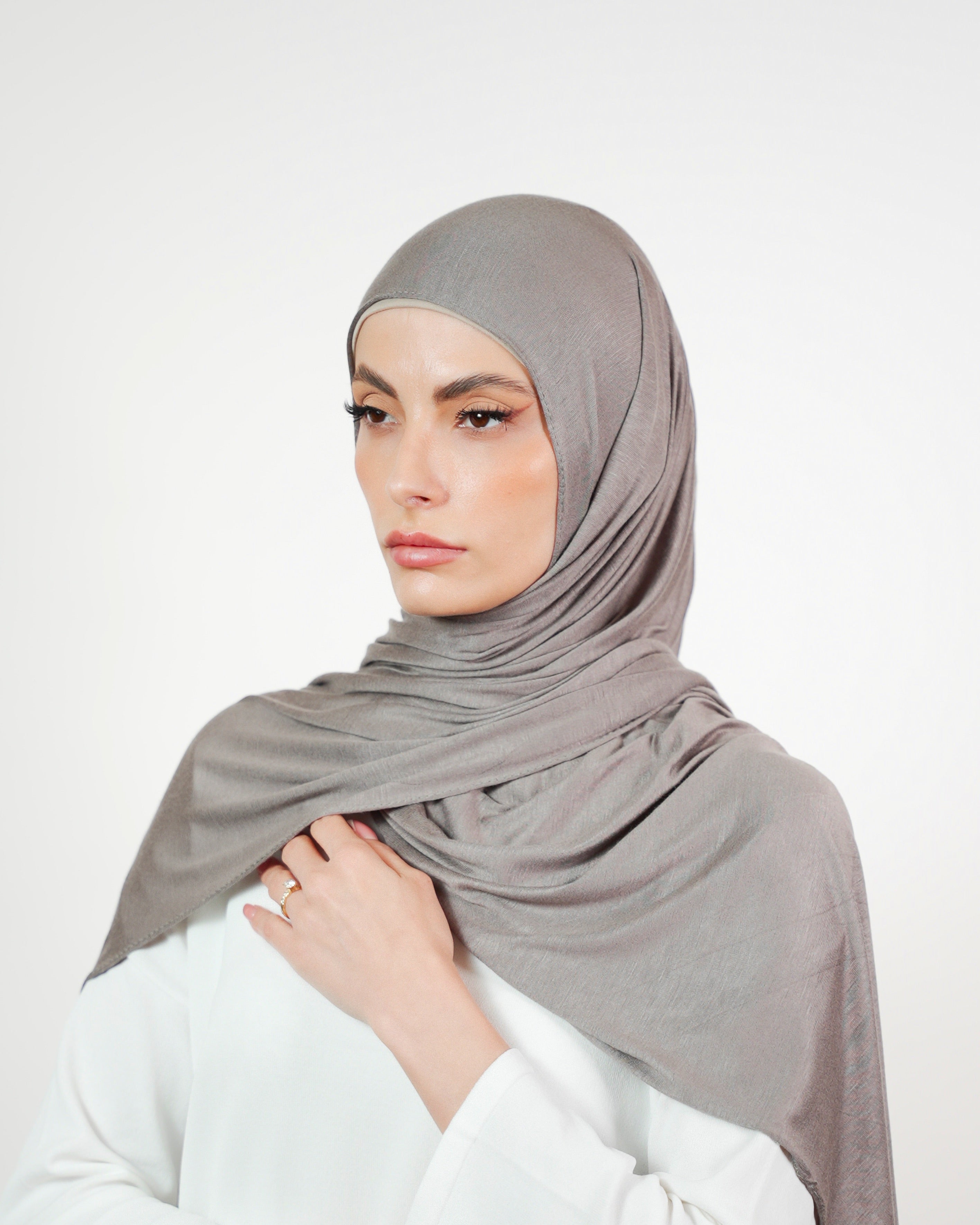Double Stretch Cotton Plain  Voile